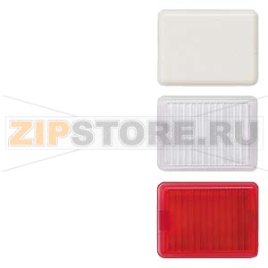 DELTA FLACHE ЗАПАСНЫЕ ОКНА ДЛЯ ВЫКЛЮЧАТЕЛЕЙ И КНОПОК НАВЕСНОГО МОНТАЖА IP44 (1КОМПЛ=2ПРОЗР.+2КРАСН.+2БЕЛ.) Siemens 5TG4200 