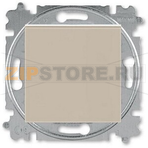 Переключатель кнопочный, одноклавишный, коричневый ABB 2CHH598645A6018 