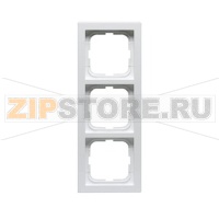 Рамка трехместная, белая ABB 2TKA000376G1
