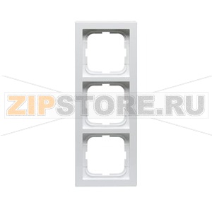 Рамка трехместная, белая ABB 2TKA000376G1 