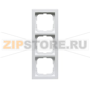 Рамка трехместная, белая ABB 2TKA000376G1 
