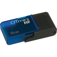 Накопитель USB 8 Гб, mini Kingston DTM10-8GB