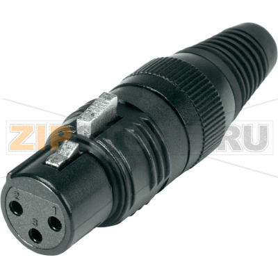 Разъем XLR Hicon HI-X3CF-M 