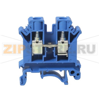 Клемма проходная, синяя CHIKU RTB 10 BU 