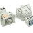 Snap-in plug; 3-pole; Cod. A; 1,50 mm; white Wago 890-733 - Snap-in plug; 3-pole; Cod. A; 1,50 mm; white Wago 890-733