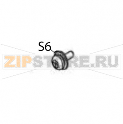 Pan head screw+SW+WL Sato CL6NX Plus Pan head screw+SW+WL Sato CL6NX PlusЗапчасть на деталировке под номером: S6Название запчасти на английском языке: Pan head screw+SW+WL Sato CL6NX Plus.