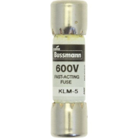 Предохранитель, 5 A, AC 600 В, DC 600 В, 10x38 мм, UL, CSA Eaton LIMITRON FAST ACTING FUSE