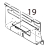 Cutter frame Toshiba TEC B-SX4T-GS20-QM-R