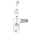 Vibration pump Unox XVC 205E