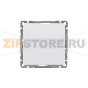 Переключатель одноклавишный, белый ABB 2TKA00000419 