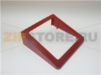 PLAFONIERA POST.SINGOLA ROSSA