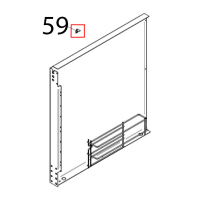 Tappo angolare facc. plastica da stampo Piron PF1006_PI1