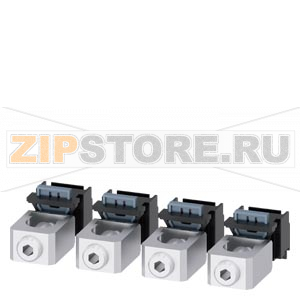 wire connector CU 4 units accessory for: 3VA5 125 Siemens 3VA9134-0JD11 