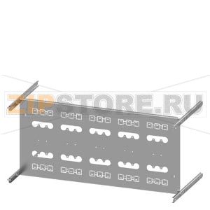 SIVACON S4 EBS SENTRON 3VA 3VA12 (250 A) 3-pole Upright mounting position Fixed mounting Number of switches 5 Height 350 mm Width 800 mm Branch height 400, 500mm Siemens 8PQ6000-8BA43 