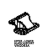 Upper - lower glass support Unox XV 593