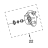 Bracket, Bearing Asm. KitchenAid KSM103