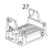 Base frame Godex EZPi-1300