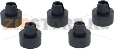 АМОРТИЗАТОРЫ ПЛАСТИКОВЫЕ  Ø 13 MM - 5 ШТ/УП RATIONAL 24.01.259P 