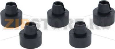 АМОРТИЗАТОРЫ ПЛАСТИКОВЫЕ  Ø 13 MM - 5 ШТ/УП RATIONAL 24.01.259P 