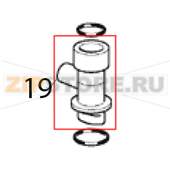 Fitting Scotsman AC 56 Fitting Scotsman AC 56Запчасть на деталировке под номером: 19