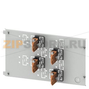 SIVACON S4 Cable connection form 3 VL400, 4-pole Height 250 mm plug-in/rotating, 8UC withdrawable/rotating Siemens 8PQ6000-7BA54 