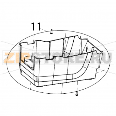 Module bottom Sato WS212 Module bottom Sato WS212Запчасть на деталировке под номером: 11Название запчасти на английском языке: Module bottom Sato WS212.
