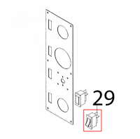 Interruttore unipolare illuminazione interna 11x22 GAM MD44