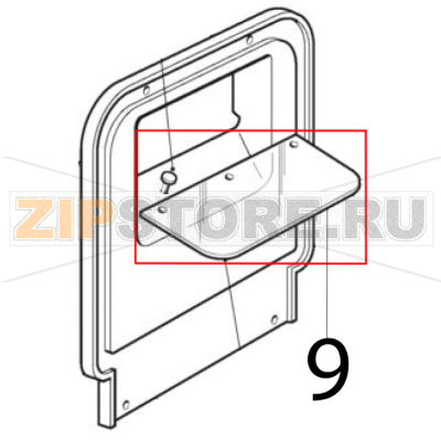 Teflon ice chute Scotsman MAR 78 SPLIT Teflon ice chute Scotsman MAR 78 SPLITЗапчасть на деталировке под номером: 9