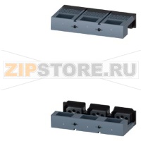 Busbar shield kit 3 pcs. imperial nutplate, bus shield, insulator accessory for: 3VA55/3VA65/3VA66 Siemens 3VA9673-0QA00