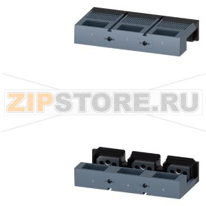 Busbar shield kit 3 pcs. imperial nutplate, bus shield, insulator accessory for: 3VA55/3VA65/3VA66 Siemens 3VA9673-0QA00 