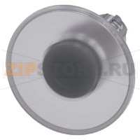 АКТУАТОР ГРИБОВИДНОЙ КНОПКИ С ВОЗМОЖНОСТЬЮ ПОДСВЕТКИ, 22MM, КРУГЛ., ГЛЯНЦЕВЫЙ МЕТАЛЛ, CLEAR, 60MM, С ФИКСАЦИЕЙ, ДЕБЛОКИРОВКА ВЫТЯГИВАНИЕМ Siemens 3SU1051-1CA70-0AA0