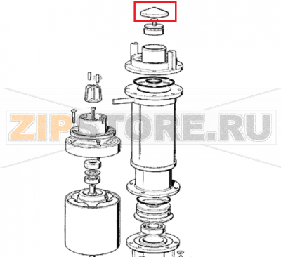Kugelhaube Scotsman MF 56    Clip-Ring Scotsman MF 56Запчасть на 