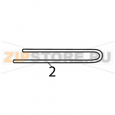 Liner retention clip Intermec PD41 Liner retention clip Intermec PD41Запчасть на деталировке под номером: 2Название запчасти на английском языке: Liner retention clip Intermec PD41.