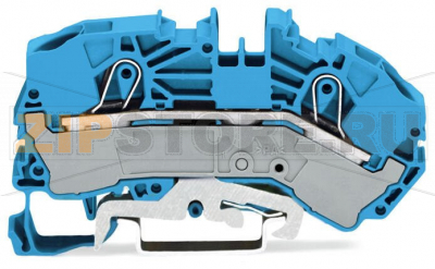 Клеммы резервного питания; 16 мм?; 12 мм; Push-in CAGE CLAMP®; 16,00 mm?; синие Wago 2016-7614 