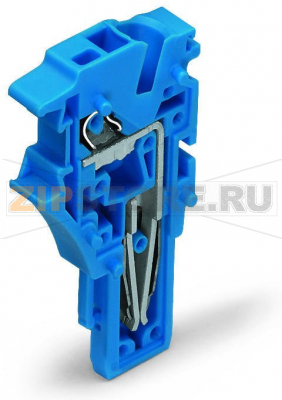 Центральный модуль для 1-проводной розетки; 2,5 мм; 1-пол.; 2,50 mm; синие Wago 2022-174 