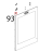 Ferma vetro interno sup. Unox XBC 804