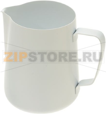 МОЛОЧНЫЙ КУВШИН 1 л БЕЛЫЙ С ПОКРЫТИЕМ ФТ 
