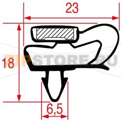 УПЛОТНИТЕЛЬ ВСТАВНОЙ 725Х574 ММ 