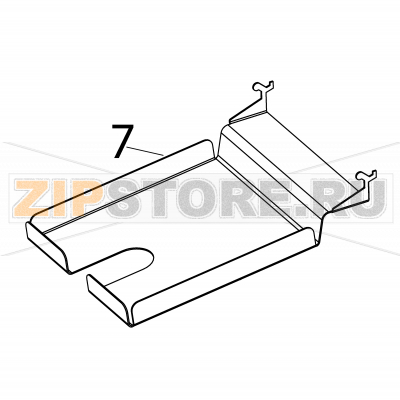 Tray Intermec PF4i Tray Intermec PF4iЗапчасть на деталировке под номером: 7Название запчасти на английском языке: Tray Intermec PF4i.