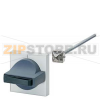 ДВЕРНОЙ ПРИВОД 8UC7 РУЧКА TI-GREY, МАСКИРУЮЩАЯ РАМКА LIGHT GRAY FOR CIRCUIT-BREAKER 3VL1, 3VL2, 3VL3 FOR ACTUATING SHAFTS 8X8MM NEW DESIGN IN NEW COLORS Siemens 8UC7162-6BD22