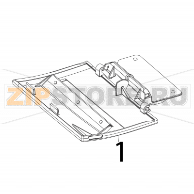 Door, front (blue gray) Intermec PF4i compact industrial Door, front (blue gray) Intermec PF4i compact industrialЗапчасть на деталировке под номером: 1Название запчасти на английском языке: Door, front (blue gray) Intermec PF4i compact industrial.