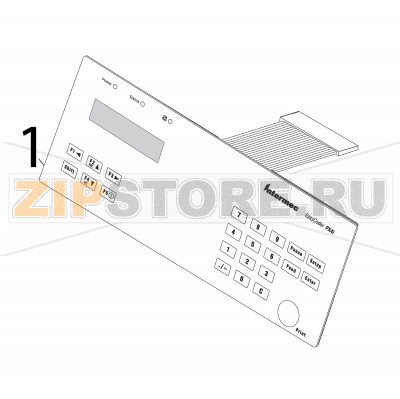 Keyboard assembly (IPL) Intermec PX4i Keyboard assembly (IPL) Intermec PX4iЗапчасть на деталировке под номером: 1Название запчасти на английском языке: Keyboard assembly (IPL) Intermec PX4i.
