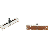 Потенциометр ползунковый 10 кОм, моно, 0.1 Вт, линейный, 1 шт TRU Components F3031N