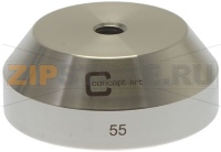 ПЛОСКОЕ ОСНОВАНИЕ ТРАМБОВКИ M8 ИЗ НЕРЖАВЕЮЩЕЙ СТАЛИ Ø 55 ММ