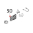 Supporto per scheda 24POT98 Unox XBC 815G