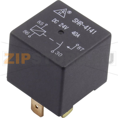 Реле автомобильное 12 В/DC, 40 А, 1 шт TRU Components 1433305 