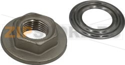 Set of 1/2 lock nuts (thick 
