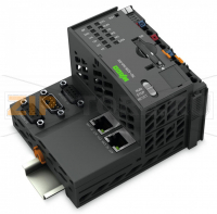 Контроллер PFC200; 2 x ETHERNET, RS-232/-485, CAN, CANopen, PROFIBUS Slave; Extreme; темно-серые Wago 750-8206/040-000