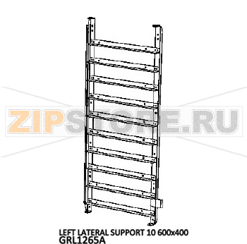 Left lateral support 10 600x400 Unox XBC 805E Left lateral support 10 600x400 Unox XBC 805EЗапчасть на деталировке под номером: 77Название запчасти на английском языке: Left lateral support 10 600x400 Unox XBC 805E