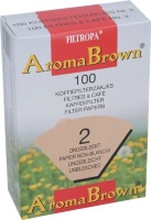 FILTROPA AROMA BROWN PAPER FILTERS 2 100